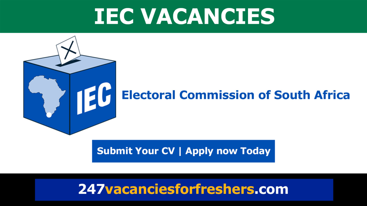 IEC Vacancies 2024 Latest Electoral Commission Jobs