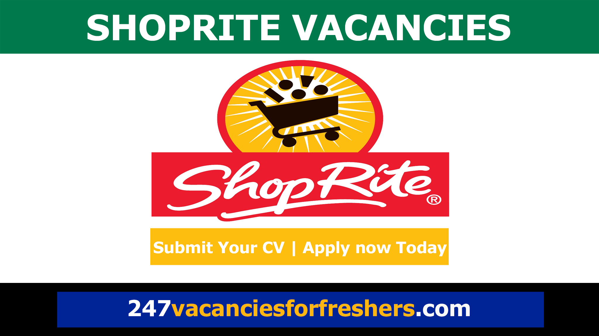 Shoprite Vacancies 2024 Various Positions in Retail